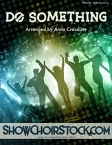 Do Something SATB choral sheet music cover